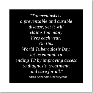 World Tuberculosis Day Posters and Art